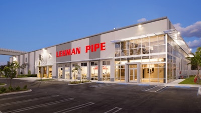Lehman Pipe and Supply distribution center, Miami.