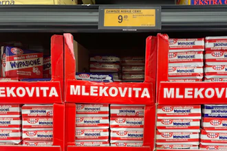 Butter at a grocery store, Warsaw, Poland, Dec. 17, 2024.