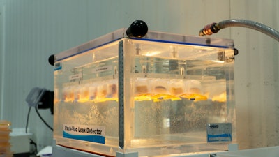 A Hearthside Pac-Vac leak detector.