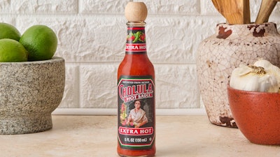 Cholula Extra Hot.