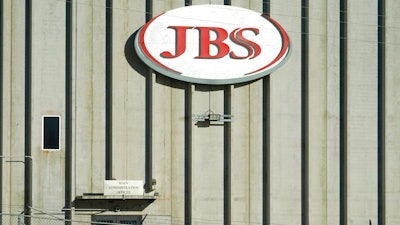 JBS meatpacking plant in Greeley, Colo., Oct. 12, 2020.