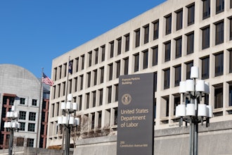The U.S. Department of Labor building.