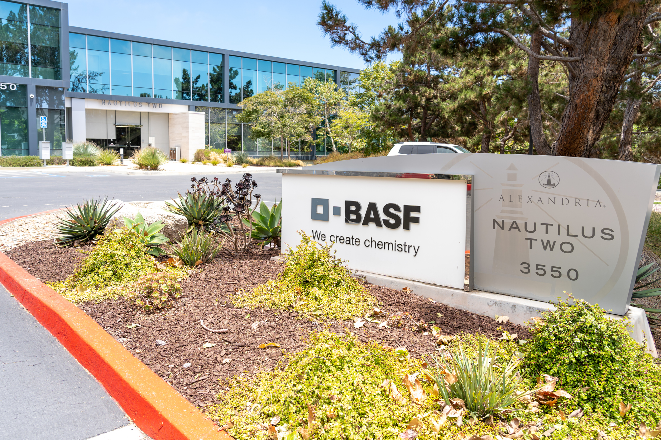 BASF office in San Diego, July 2022.