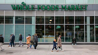 A Whole Foods Market grocery store is in the Harlem neighborhood of New York City, March 3, 2023.