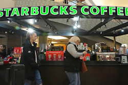 Starbucks kiosk at the Walden Galleria, Buffalo, N.Y., Nov. 30, 2024.