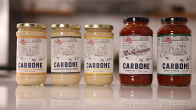 Carbone's new sauce offerings.