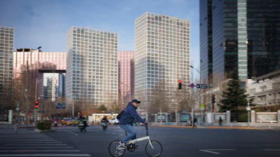The Central Business District in Beijing, March 3, 2025.
