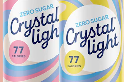 Crystal Light Seltzers Gradient Two Cans Shot