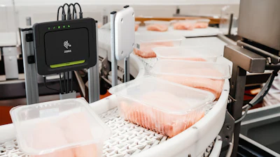 Zebra's technology on an additional packaging line.