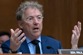 Sen. Rand Paul, R-Ky., during a Senate committee hearing on Capitol Hill, March 6, 2025.