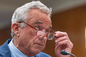 Health and Human Services Secretary Robert F. Kennedy Jr., testifies before a Senate Committee on Appropriations subcommittee hearing to examine proposed budget estimates for fiscal year 2026 for the Department of Health and Human Services, on Capitol Hill, Tuesday, May 20, 2025, in Washington.