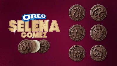 Oreo today announced a new collaboration with Selena Gomez.