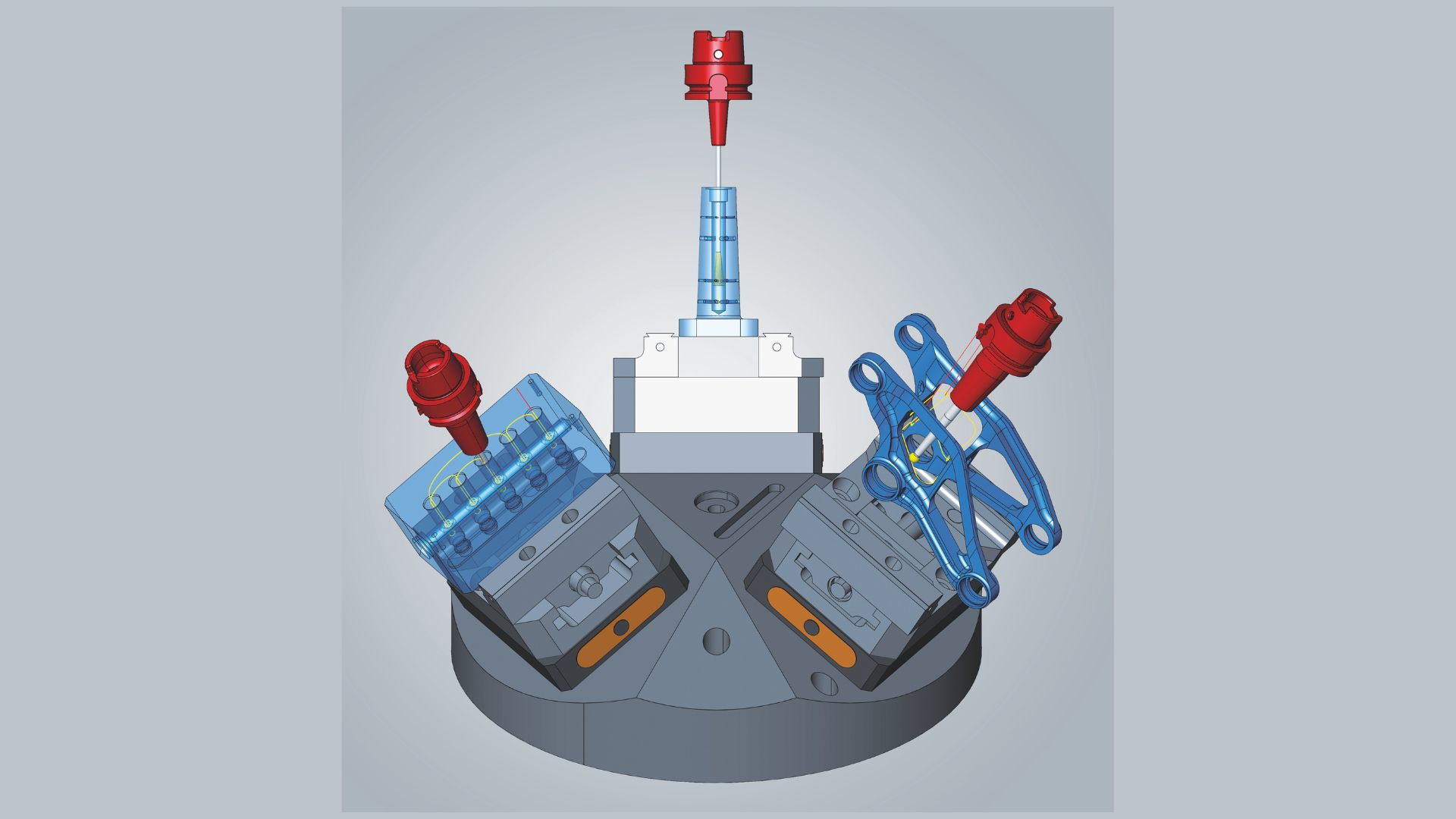 Open Mind Technologies design in hyperMILL CAM software.