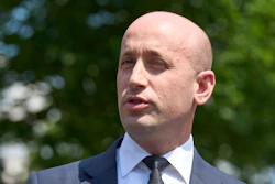 White House Deputy Chief of Staff Stephen Miller speaks to members of the media at the White House, Friday, May 30, 2025, in Washington.