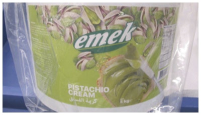 Emek-brand pistachio cream