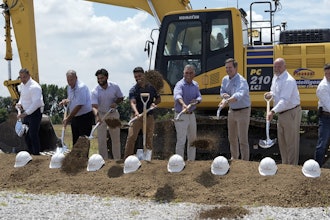 Groundbreaking of E. Hofmann packaging facility.
