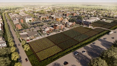 Residents of the Indigo agrihood will live alongside a working farm.