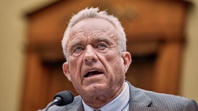Secretary of Health and Human Services Robert F. Kennedy Jr., testifies during a House Energy and Commerce Committee, June 24, 2025.