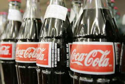 Bottles of Mexican Coca-Cola at Tarascas Latino Supermarket in Lawrenceville, Ga., Nov. 3, 2004.