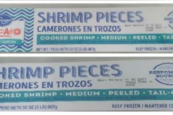 Kroger Mercado Cooked Medium Peeled Tail-Off Shrimp recalled by AquaStar USA Corp. of Seattle.