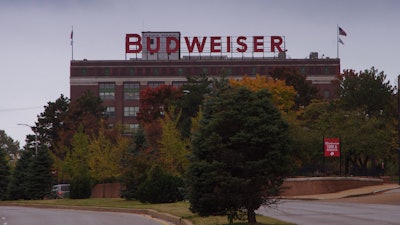 Anheuser-Busch headquarters and brewery, St. Louis.