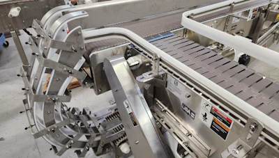 Multi-Conveyor's C-chute conveyor.