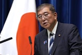 Japanese Prime Minister Shigeru Ishiba speaks during a news conference at the prime minister's office in Tokyo, Sept. 7, 2025.