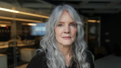 Maggie Baird, mother of world-famous musicians Billie Eilish and Finneas, poses for a photo, Sept. 22, 2025, New York.
