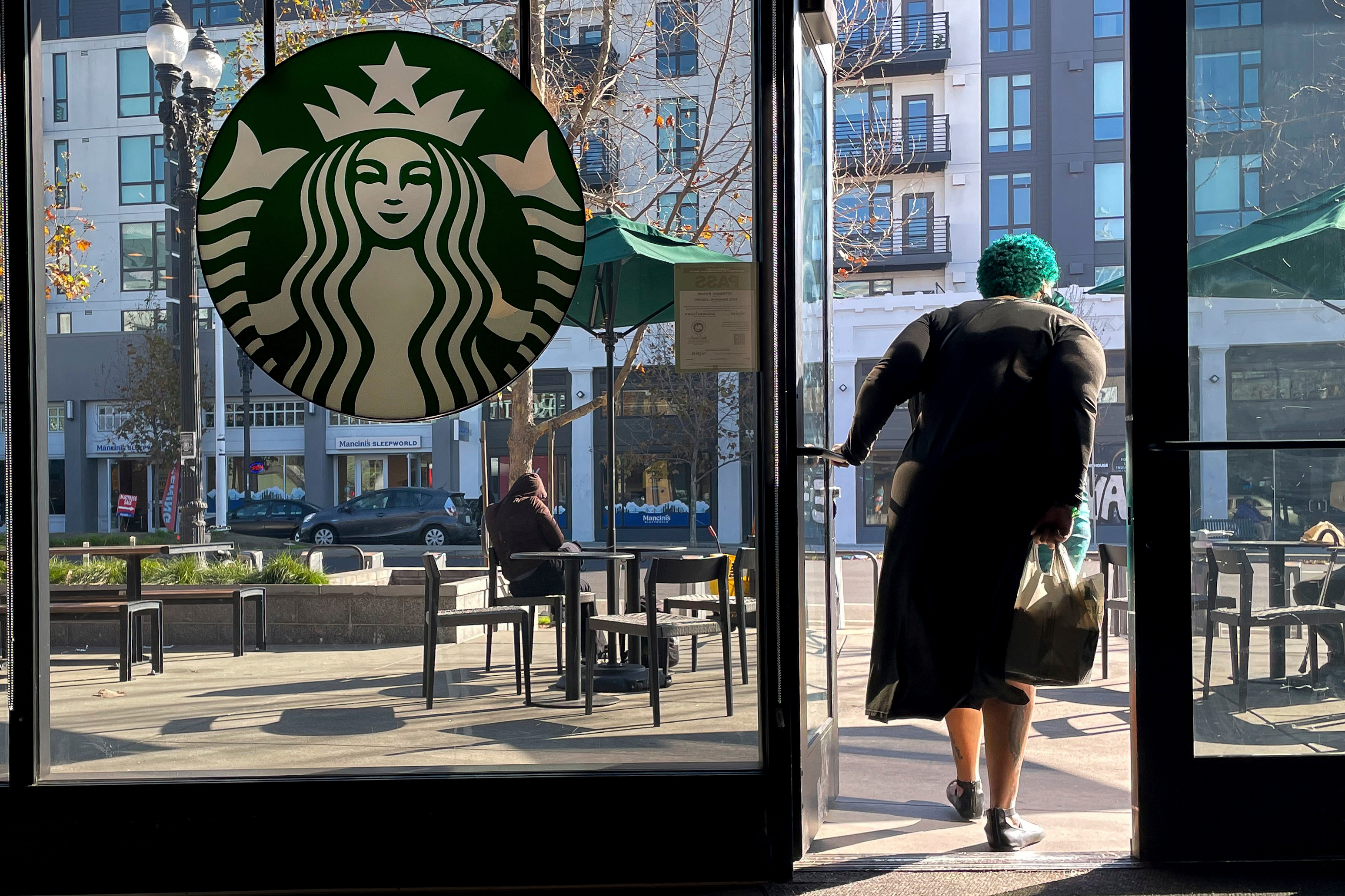 A Starbucks store in Oakland, Calif., Jan. 16, 2025.