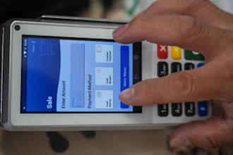 A shopper makes a purchase with food stamps on Monday, Oct. 27, 2025, in Los Angeles.