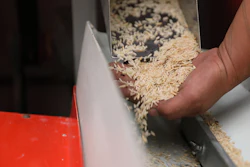 Factory machine Milling rice.
