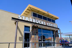 A Starbucks Coffee location in Los Angeles, CA.