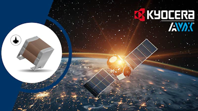 Kyocera AVX stacked capacitors for aerospace setting.