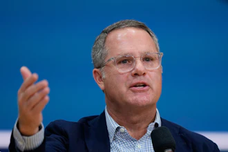 Walmart CEO Doug McMillon speaks at the Opportunity Summit, Sept. 25, 2025, Bentonville, Ark.