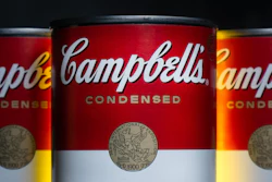 Cans of Campbell's soup are seen in Washington on Jan. 8, 2014.