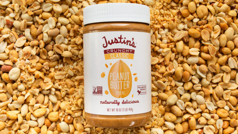 Justins Crunchy Peanut Butter 768x432