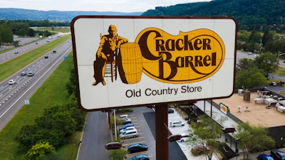 A Cracker Barrel restaurant in Binghamton, N.Y., Aug. 23, 2025.