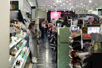 People shop at the Somerset Collection mall, Wednesday, Dec. 10, 2025, in Troy, Mich.