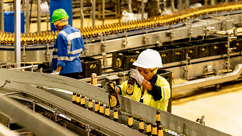 Diageo Enters Into