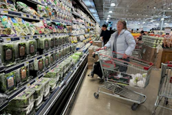 Shoppers at a grocery store in Schaumburg, Ill., Feb. 9, 2026.
