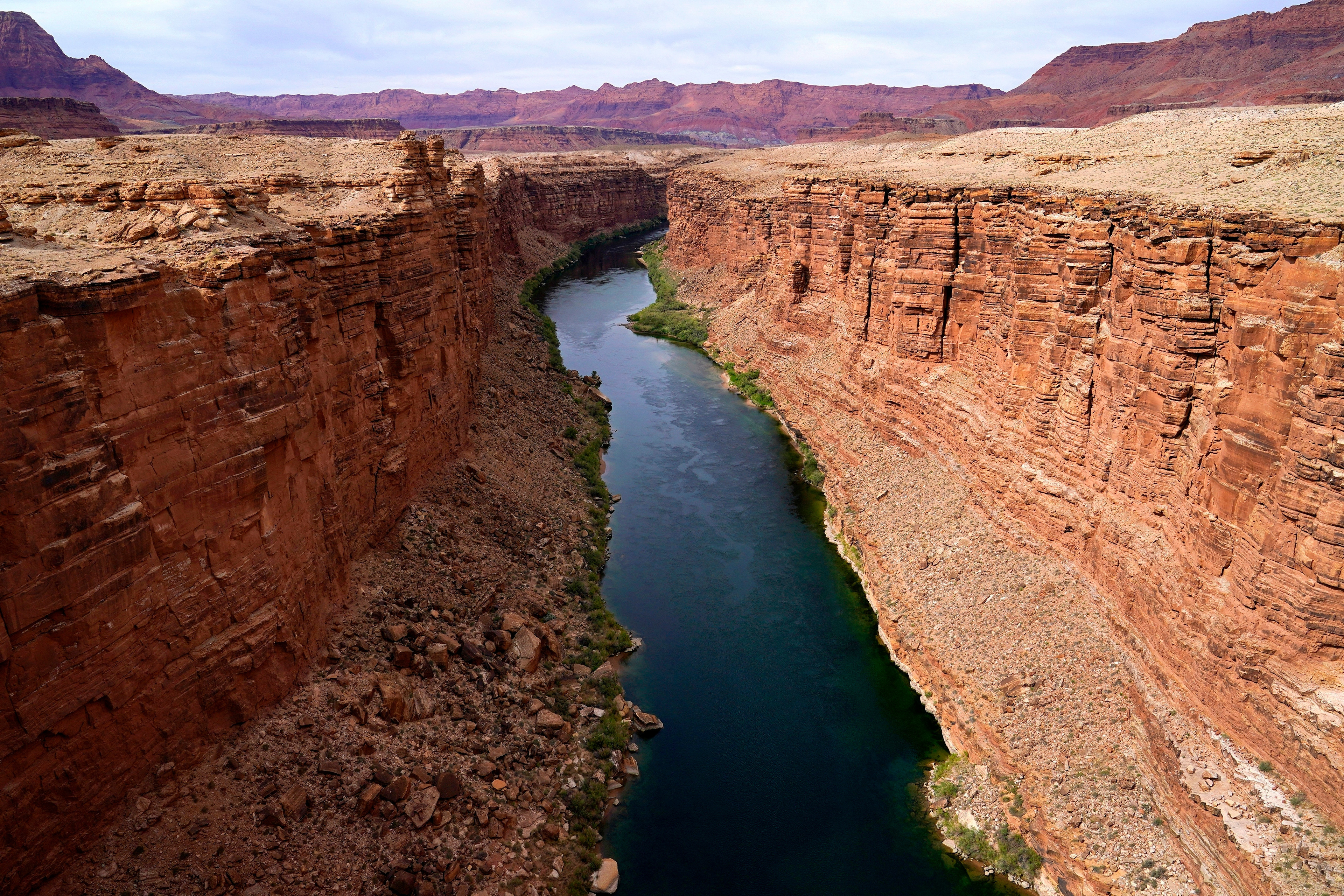 The Colorado River in Lees Ferry, Ariz., May 29, 2021.