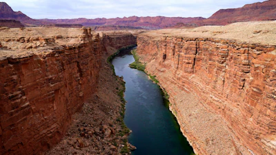 The Colorado River in Lees Ferry, Ariz., May 29, 2021.