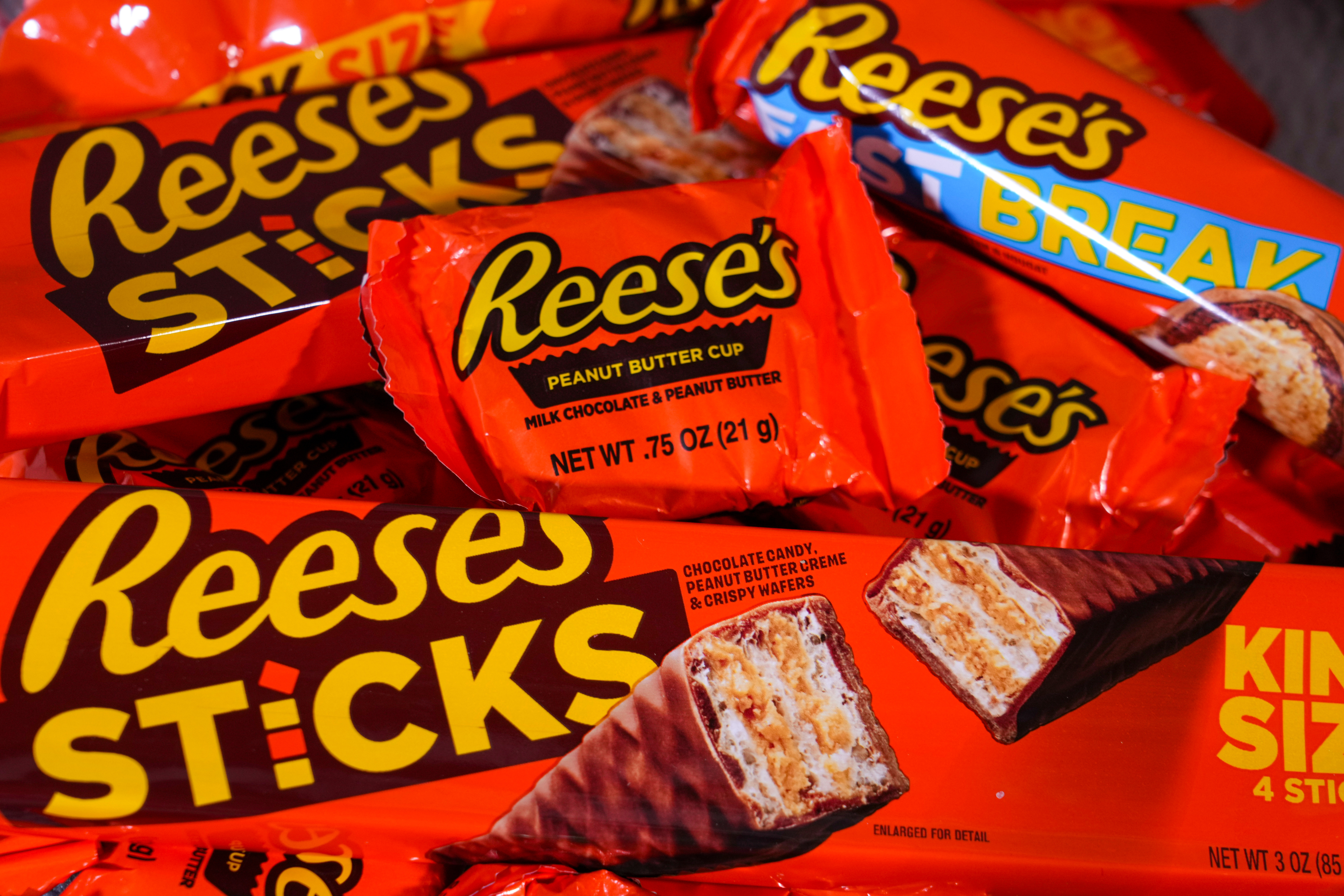 Reese's candies in Carmel, Ind., Feb. 18, 2026.