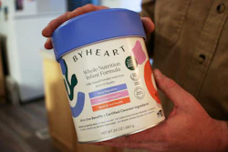 A container of ByHeart baby formula in Flagstaff, Ariz., Nov. 12, 2025.