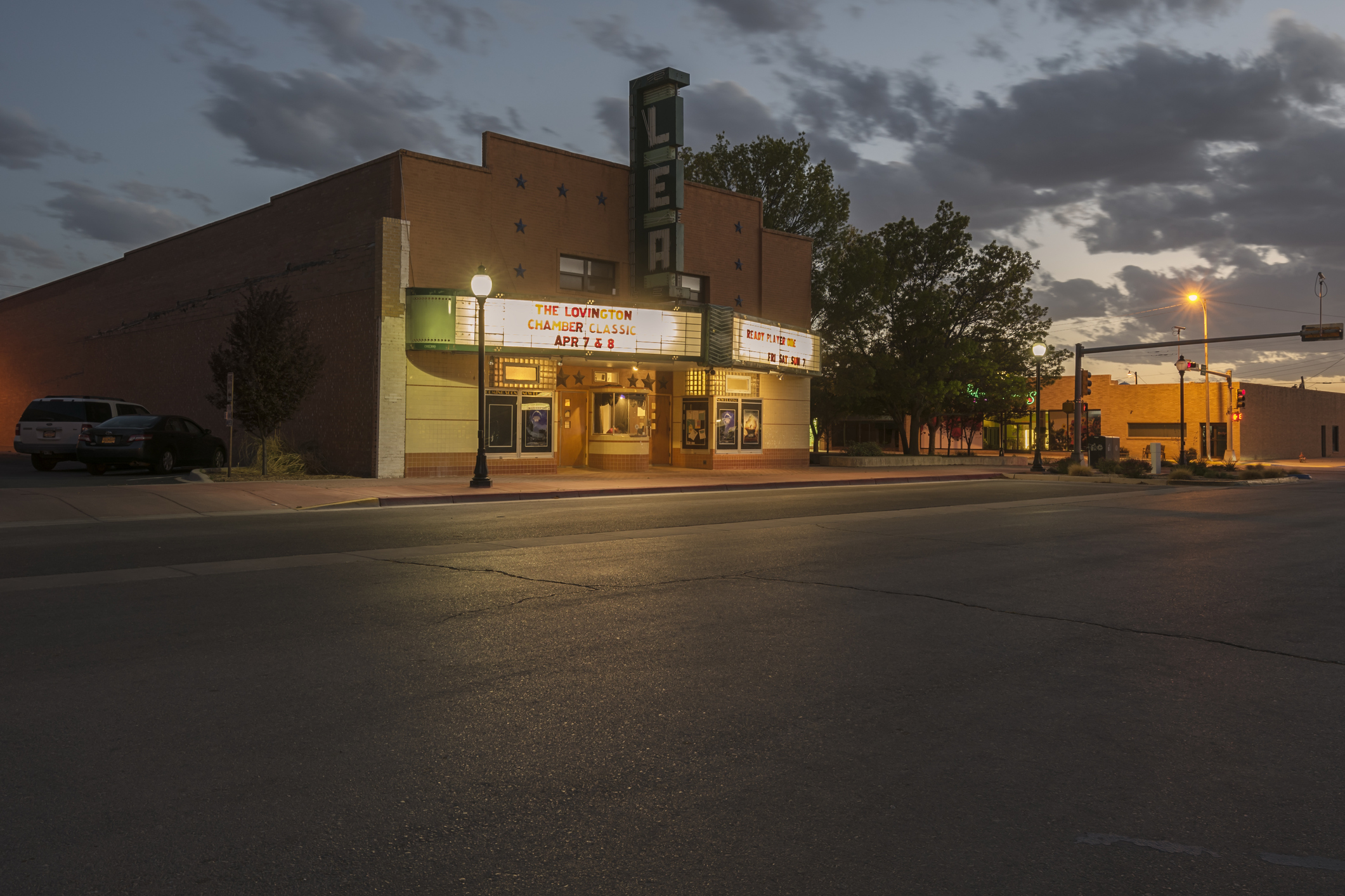 The Lea Theater in Lovington, New Mexico, April 2018.
