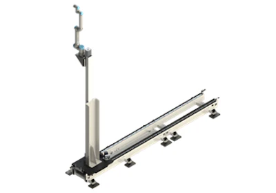 The Vertical Robot Transfer Unit (RTU-V) by Bishop-Wisecarver is engineered to extend the capabilities of small robots or cobots by enabling vertical movement, thereby significantly expanding their working envelope.