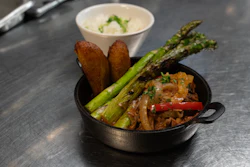 A ropa vieja dish at Cuba Libre Restaurant and Rum Bar in Philadelphia, March 6, 2026.