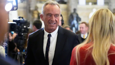 Health and Human Services Secretary Robert F. Kennedy Jr. before the State of the Union address at the Capitol, Feb. 24, 2026.