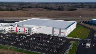 An aerial view of Cheney Brothers.