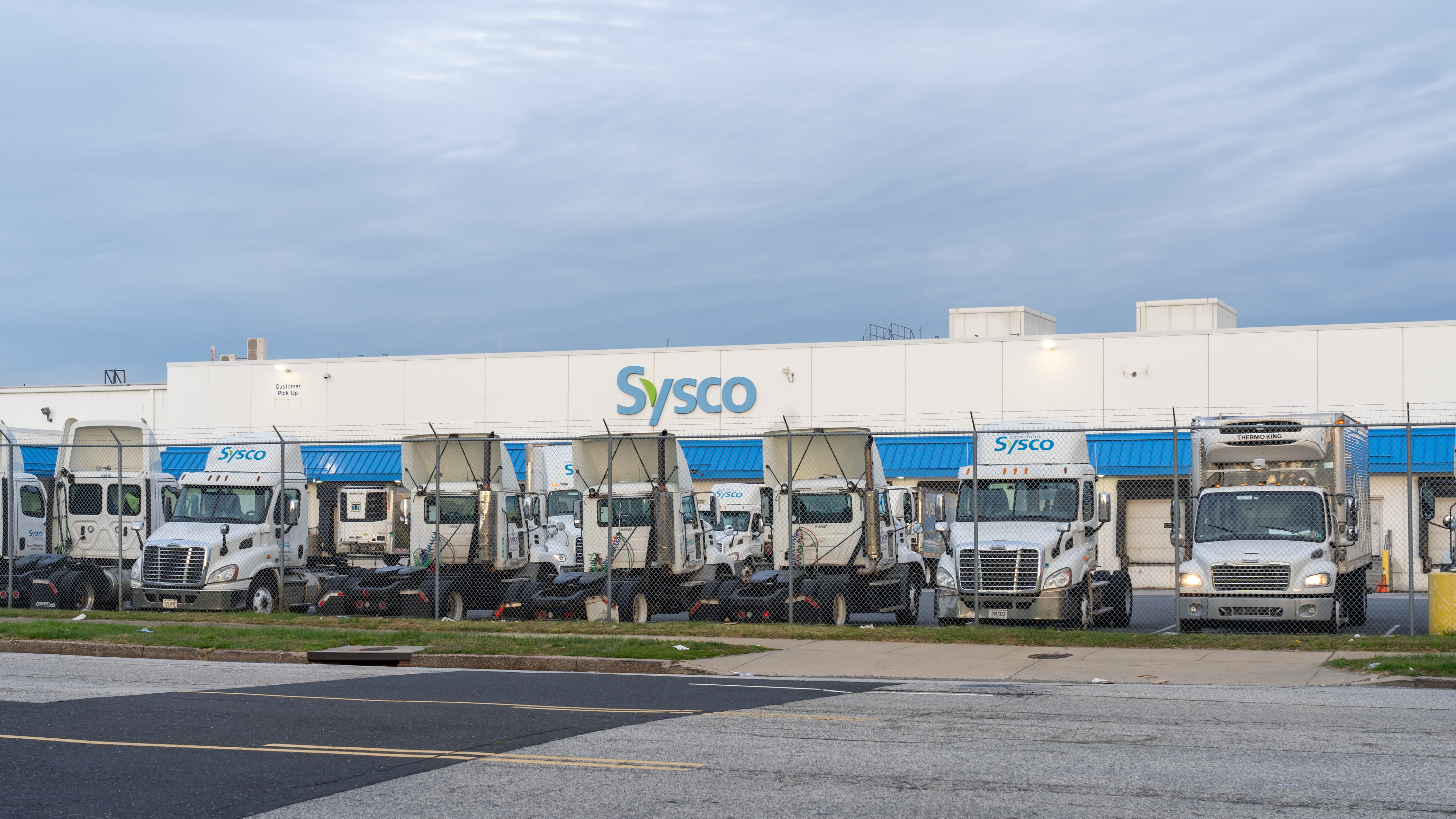 Sysco facility in Philadelphia, Nov. 2023.